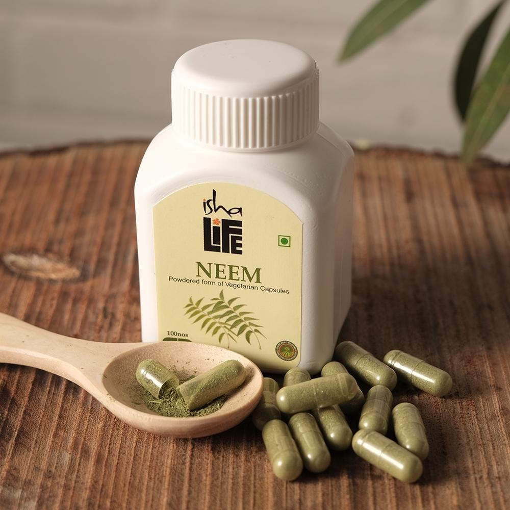 Isha Life Neem and Turmeric Capsules - Grab2buy
