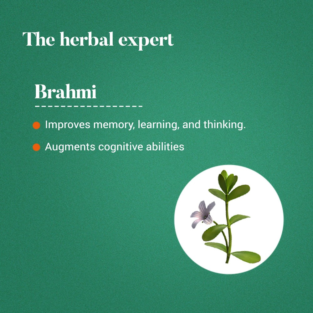 Himalaya Wellness Pure Herbs Brahmi Mind Wellness - Distacart