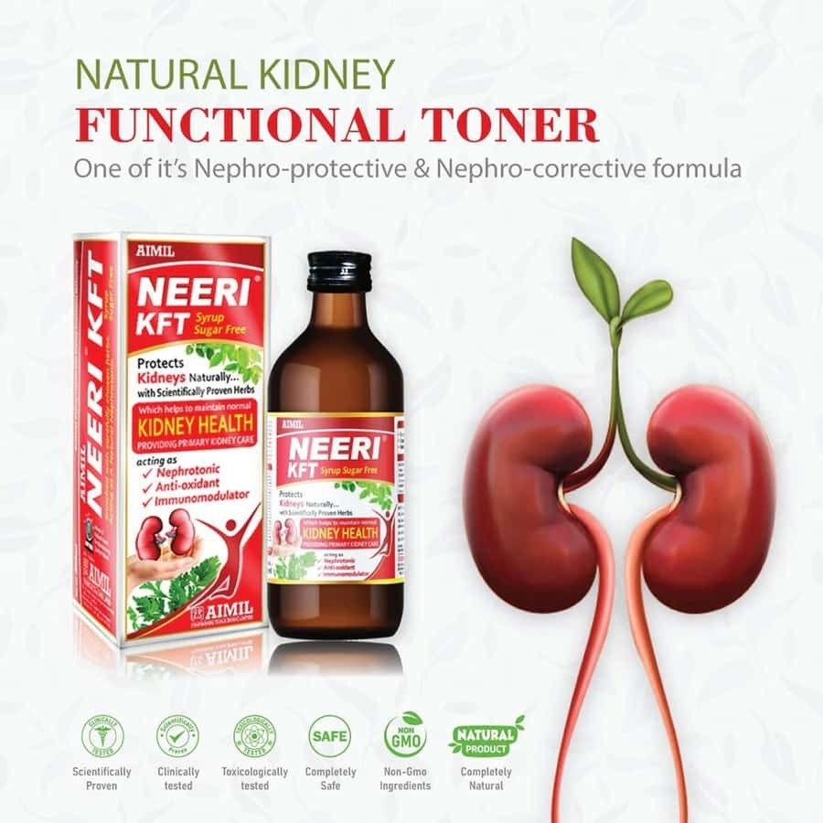 Aimil Ayurvedic Neeri Kft Syrup (Sugar Free) - Distacart