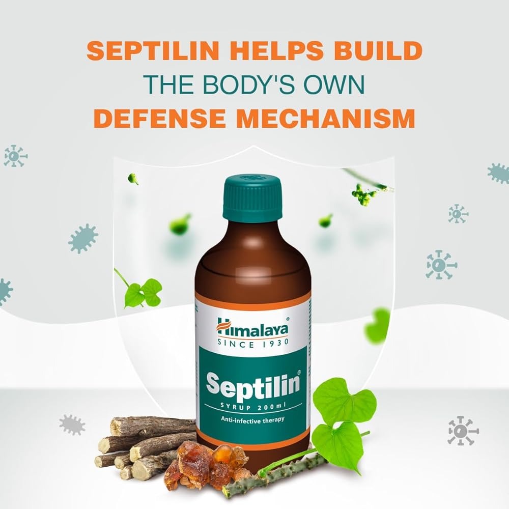 Himalaya Herbals - Septilin Syrup - Distacart