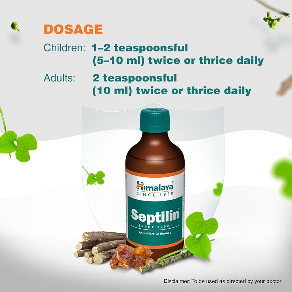Himalaya Herbals - Septilin Syrup - Distacart
