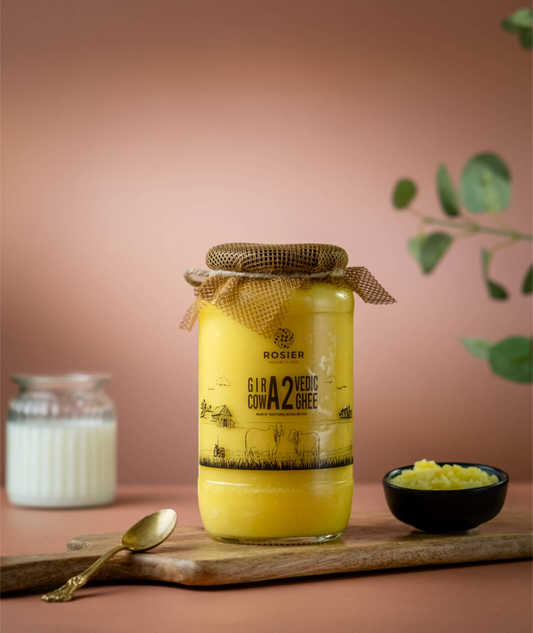 Rosier A2 Gir Cow Bilona Ghee | Traditional Bilona Method A2 Cow Ghee | Grab2Buy