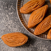 Vellanki Foods Tapeswaram Kaja/Madatha Kaja/Khaja (Ghee) | Authentic Indian Sweets - Grab2buy