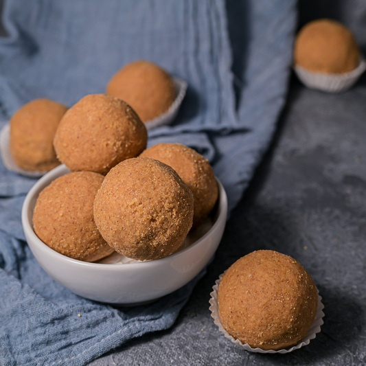 Vellanki Foods Bellam Sunnundalu (Jaggery) | Traditional & Healthy Sunnundalu made with with Urad Dal, Ghee & Jaggery - Grab2buy