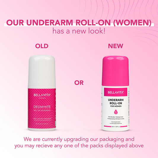 Bella Vita Deo White Natural Underarm Roll On Deodorant for Women Grab2Buy Bella Vita Organic Grab2Buy
