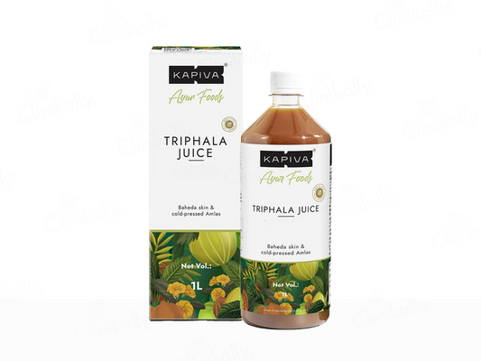 Kapiva Ayurveda Triphala Juice | Ayurvedic Digestive Detox Juice with Haritaki, Bibhitaki & Amla