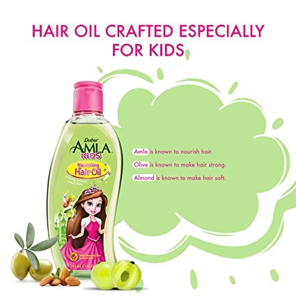 Dabur Amla Kids Nourishing Hair Oil - Grab2buy