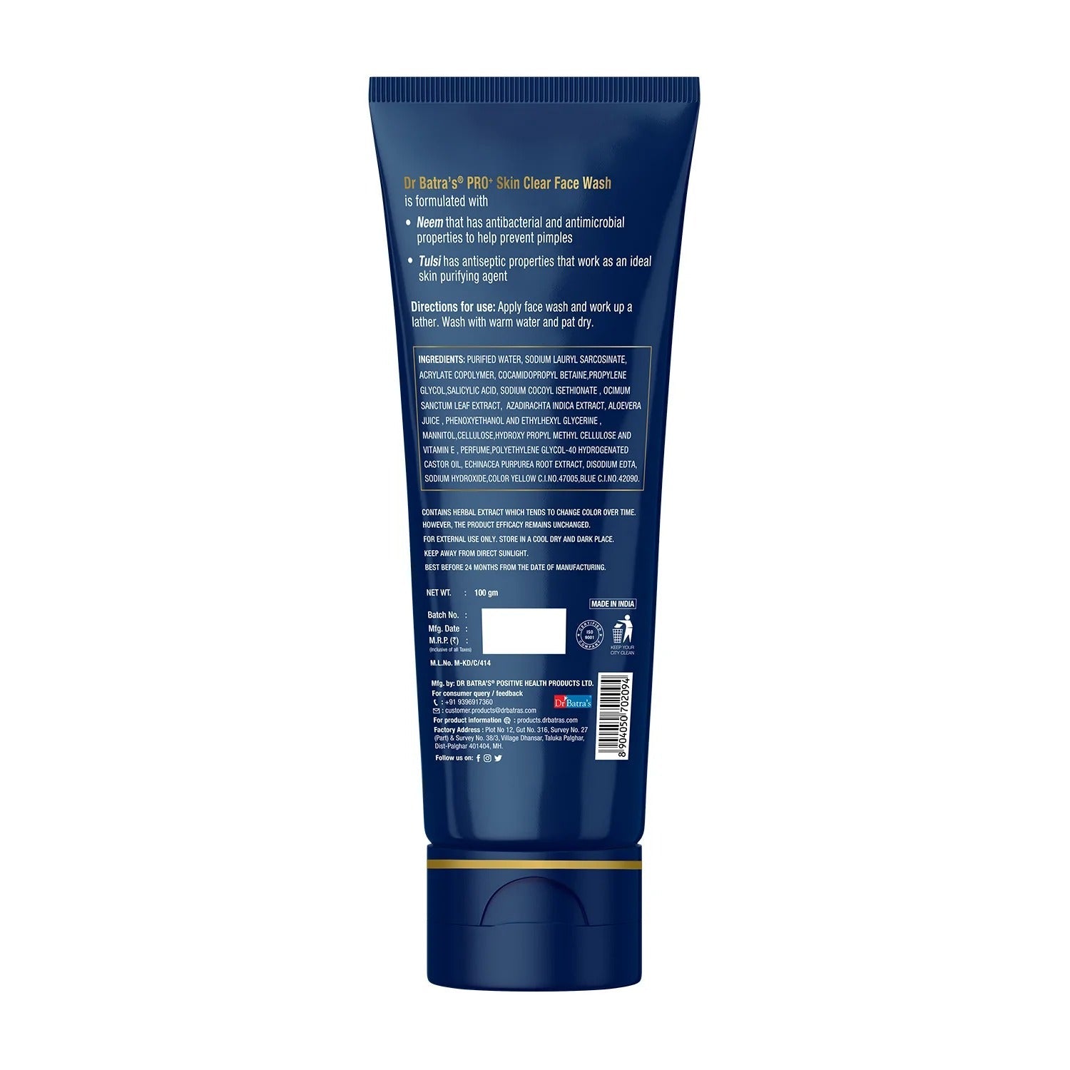 Dr. Batra's Acne Clear Face Wash - Grab2buy