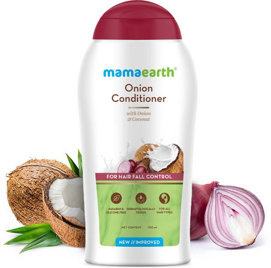 Mamaearth Onion Conditioner For Hair Fall Control - Grab2buy