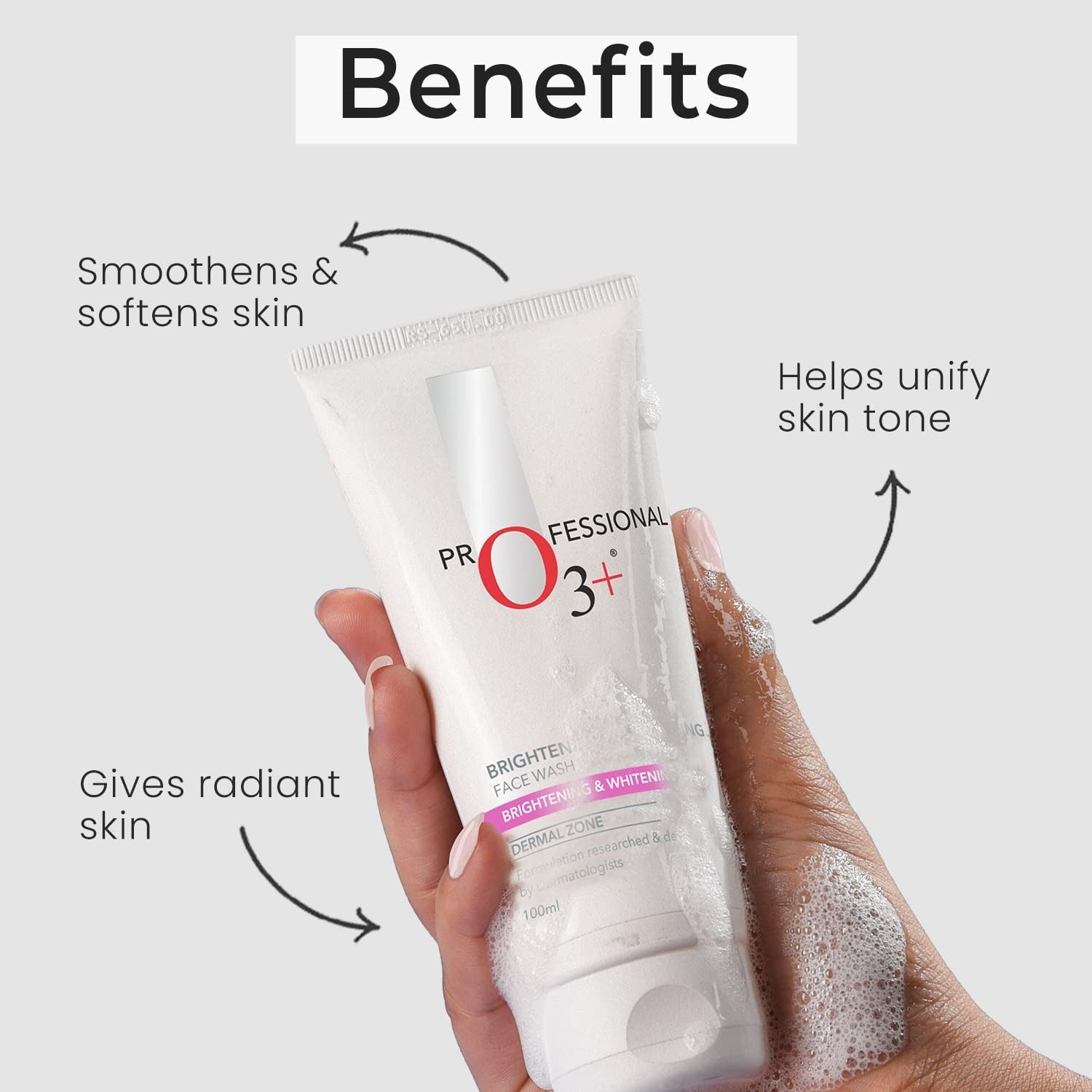 Professional O3+ Brightening & Whitening Face Wash - Grab2buy
