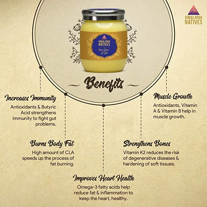 Himalayan Natives A2 Gir Cow Ghee - Grab2buy