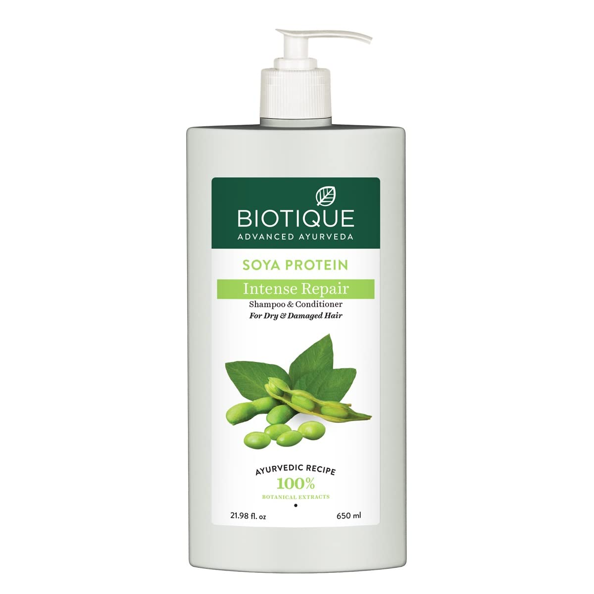 Biotique Advanced Ayurveda Bio Soya Protein Fresh Nourishing Shampoo - Distacart