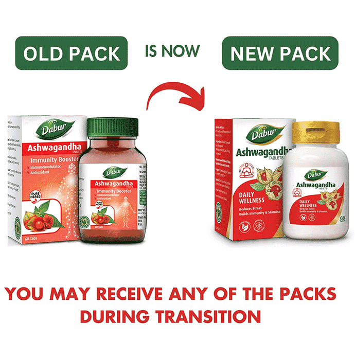 Dabur Ashwagandha Tablets Immunity Booster - Distacart