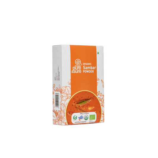 Pure & Sure Organic Sambar Powder Genie India