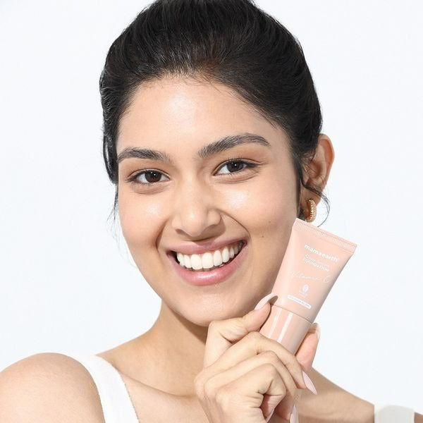 Mamaearth Glow Serum Foundation-Nude Glow - Distacart
