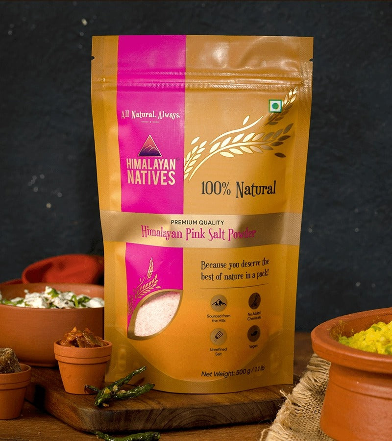 Himalayan Natives Pink Salt Powder - Grab2buy