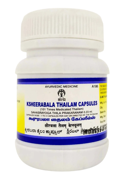 Impcops Ayurveda Ksheerabala 101 Thailam Capsules - Grab2buy