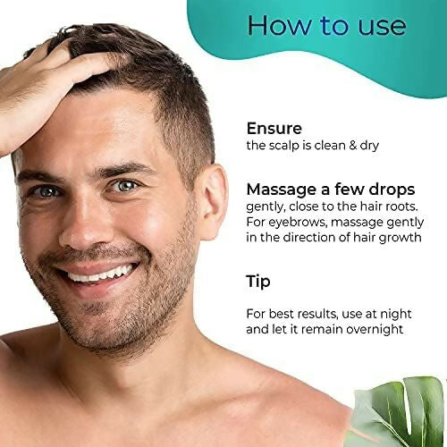 Pilgrim Redensyl 3% + Anagain 4% Advanced Hair Growth Serum with Green Tea - Distacart