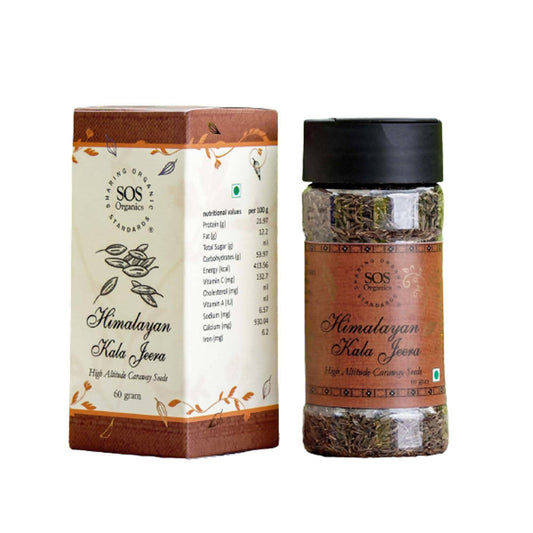 SOS Organics Himalayan Kala Jeera - Grab2buy
