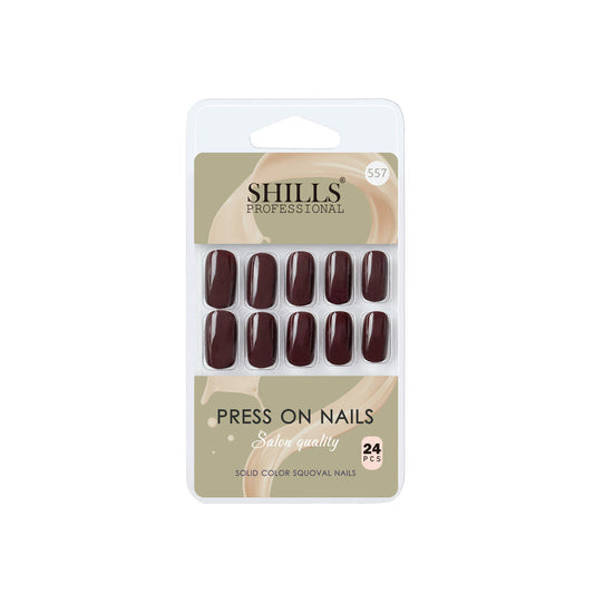 Shills Professional Reusable Press On Nails Square - SPN557