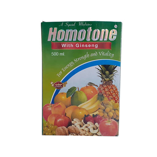 The American Homoeo Homotone Syrup – Homeopathic General Tonic & Vitality Wellness Tonic