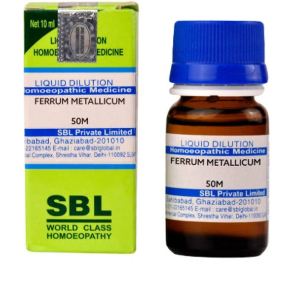 SBL Homeopathy Ferrum Metallicum Dilution - Grab2buy