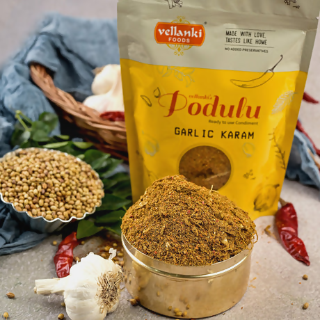 Vellanki Foods Munaga Akku Karam - Grab2buy