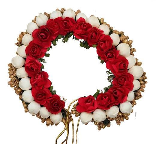 Red & Gold Hair Accessories Grab2Buy Mokshi Collections Grab2Buy