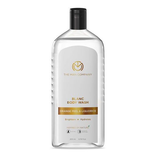 The Man Company Blanc Perfumed Body Wash For Men With Orange Peel & Liquorice Grab2Buy The Man Company Grab2Buy