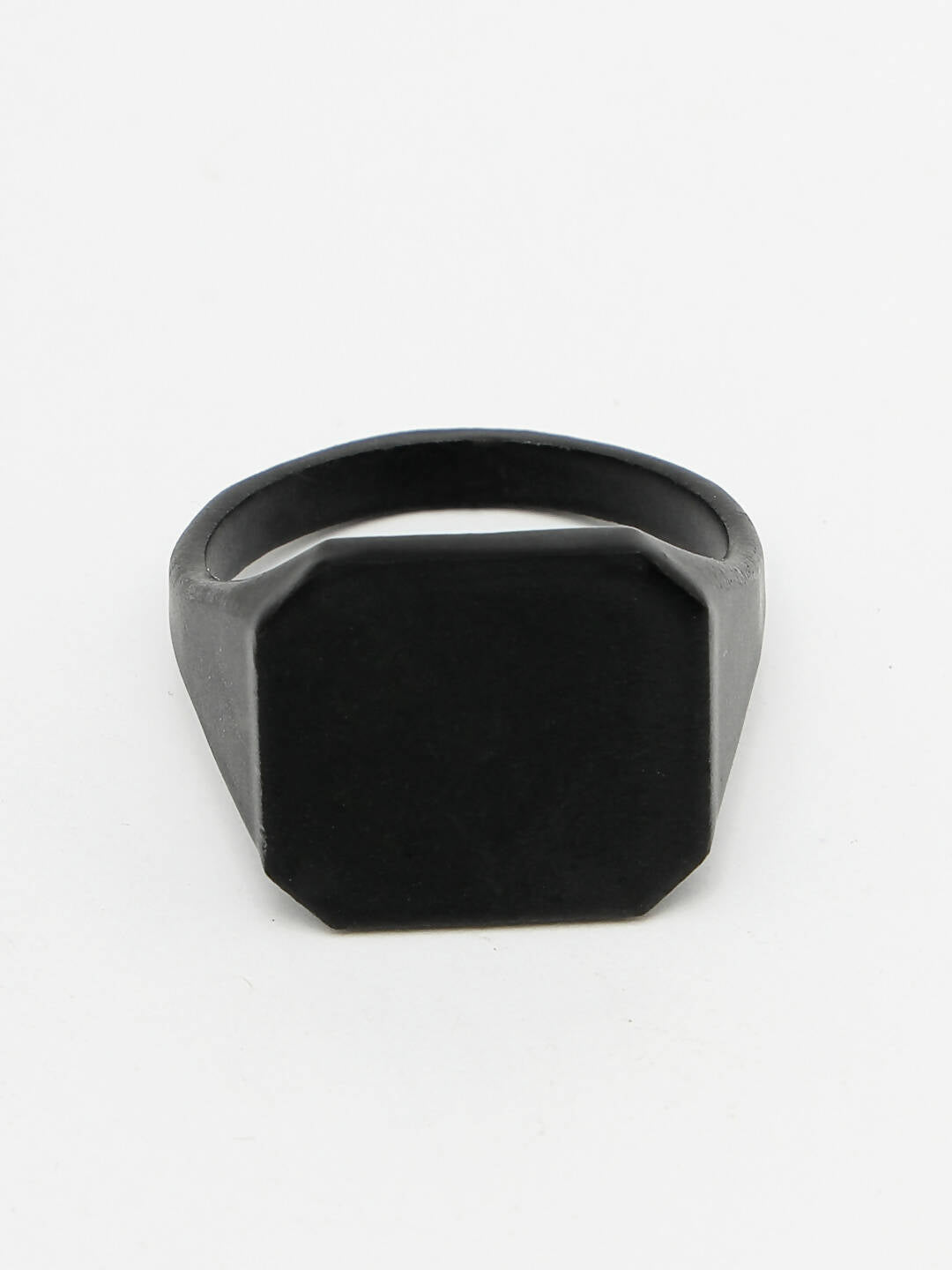 NVR Men's Black Metal Ring - Grab2buy