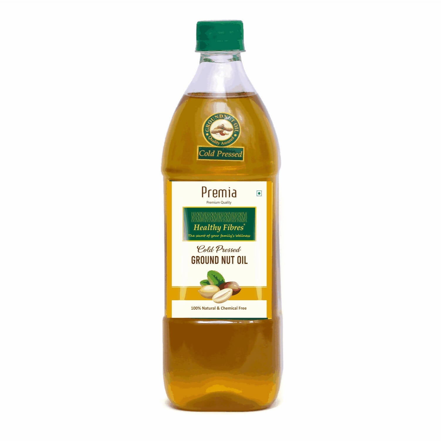 Healthy Fibres Cold Pressed Groundnut Oil - Grab2buy