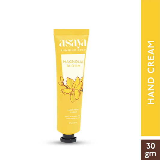 Asaya Magnolia Floral Hand Cream Softens Dry, Rough Hands For Men & Women Grab2Buy Asaya Grab2Buy
