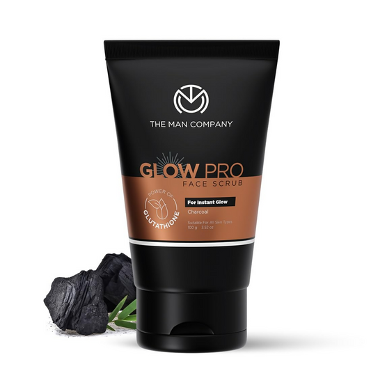 The Man Company Glow Pro Face Scrub For Skin Brightening Grab2Buy The Man Company Grab2Buy