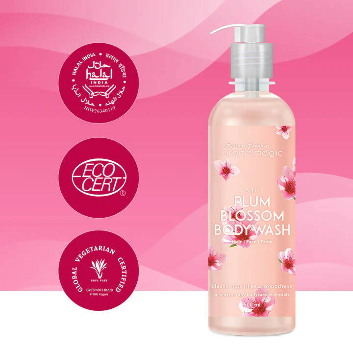 Blossom Kochhar Aroma Magic 3In1 Plum Blossom Bodywash - Grab2buy