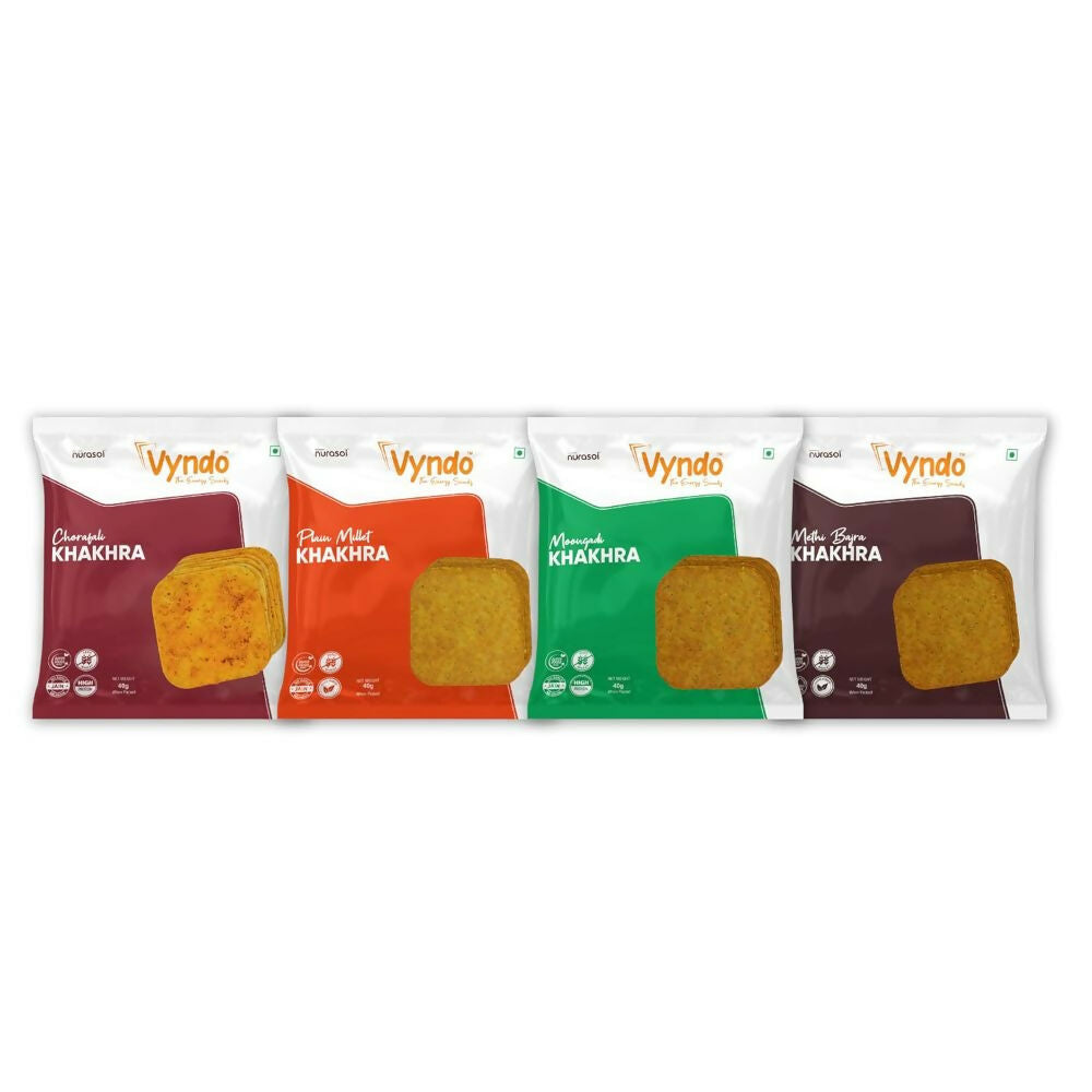 Vyndo Gluten Free Khakhra Combo - Grab2buy