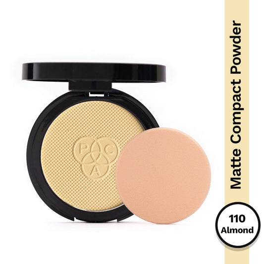 PAC Studio Matte Touch Compact Powder - 110 Almond