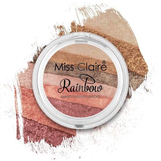 Miss Claire Rainbow Baked Shimmer Bricks - 1