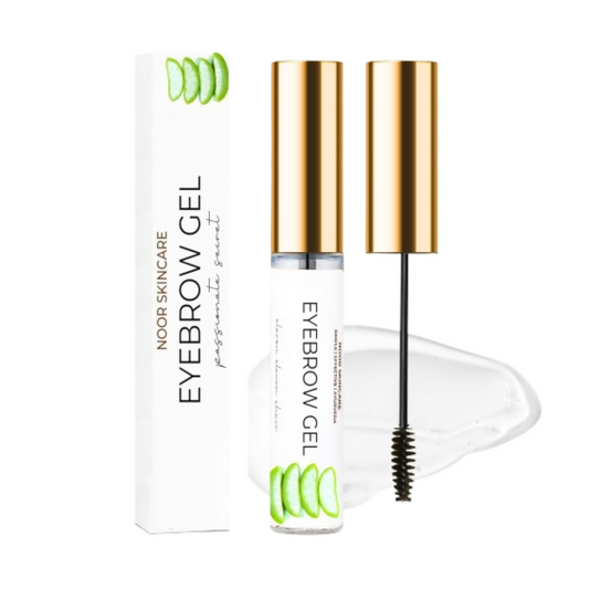 Noor Skincare Clear Eyebrow Gel With Brush Grab2Buy Noor Skincare Grab2Buy
