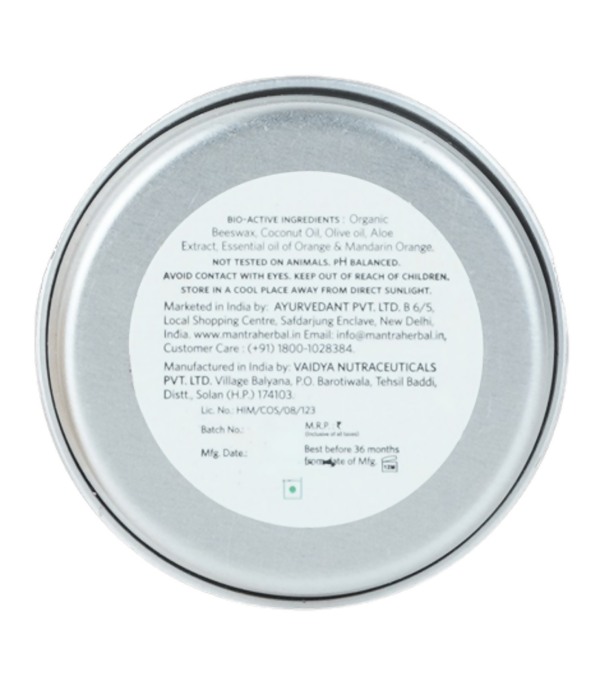 Mantra Herbal Intense Relief Lip Balm Mandarin Orange & Olive - Grab2buy
