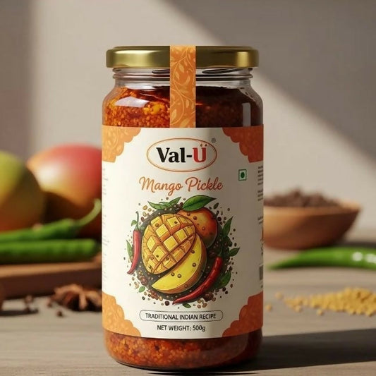 Val-U Organics Mango Pickle (Aam Ka Achaar) Grab2Buy Val-U Organics Grab2Buy