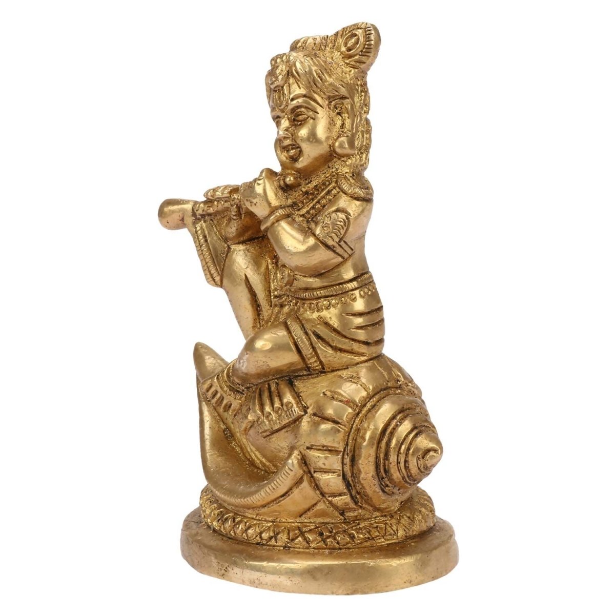 Artvarko Brass Bal Lord Krishna Bhagwan Idol - Grab2buy