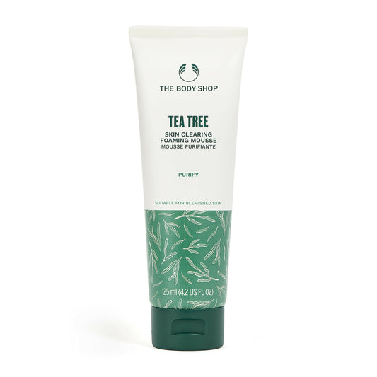 The Body Shop Tea Tree Skin Clearing Foaming Mousse Grab2Buy The Body Shop Grab2Buy