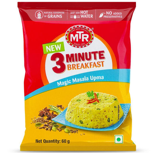 MTR Magic Masala Upma | Spicy Instant Upma with Bold Masala Flavour