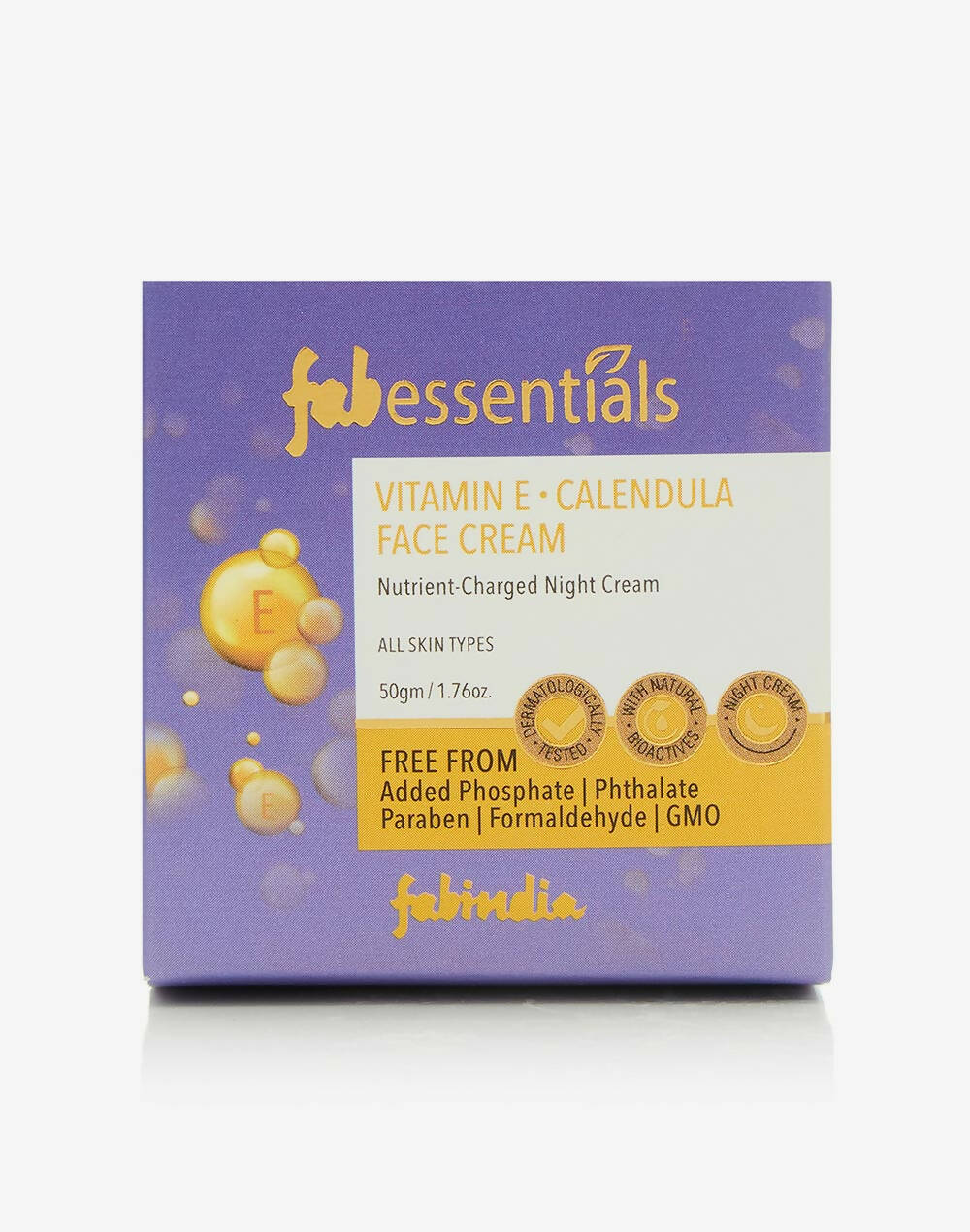 Fabessentials Vitamin E Calendula Night Cream - Grab2buy