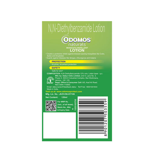 Dabur Odomos Naturals Mosquito Repellent Lotion Grab2Buy Dabur Grab2Buy