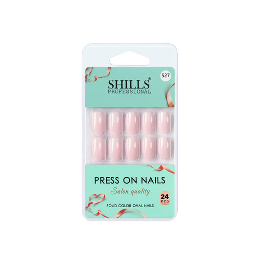 Shills Professional Reusable Press On Nails Oval - SPN527
