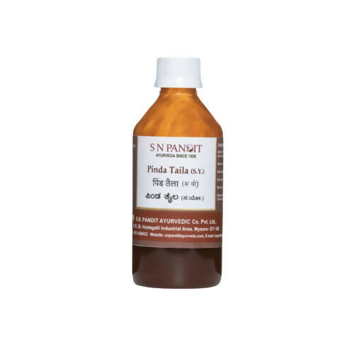 S N Pandit Ayurveda Pinda Taila | Grab2Buy
