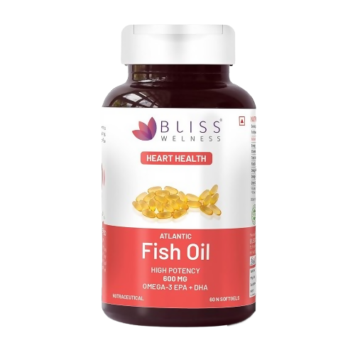 Bliss Welness Fish Oil Softgel Capsules - Grab2buy