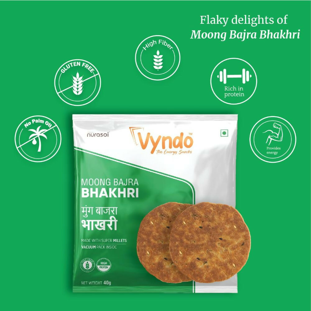 Vyndo Bhakhri Mini Snack Pack Combo - Grab2buy