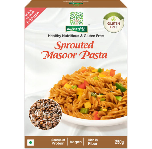 NutraHi Sprouted Masoor Pasta - Grab2buy